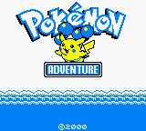 Pokemon Adventure Title Screen